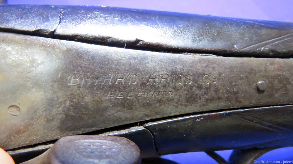 Bayard Arms Henri Pieper 12GA Hammer-Fired Double Barrel Belgian Shotgun-img-14