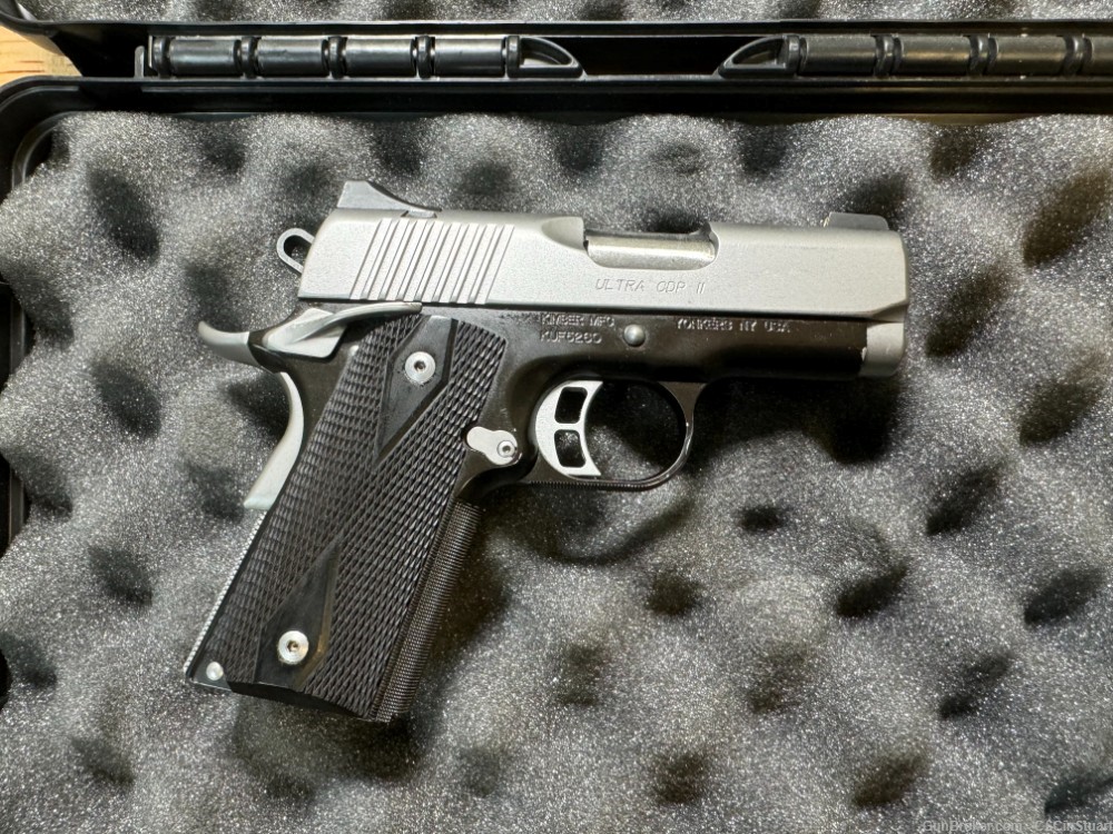 Kimber Ultra CDP II 9mm 1911 Pistol Good Shape w/ Box, 2 Mags-img-0