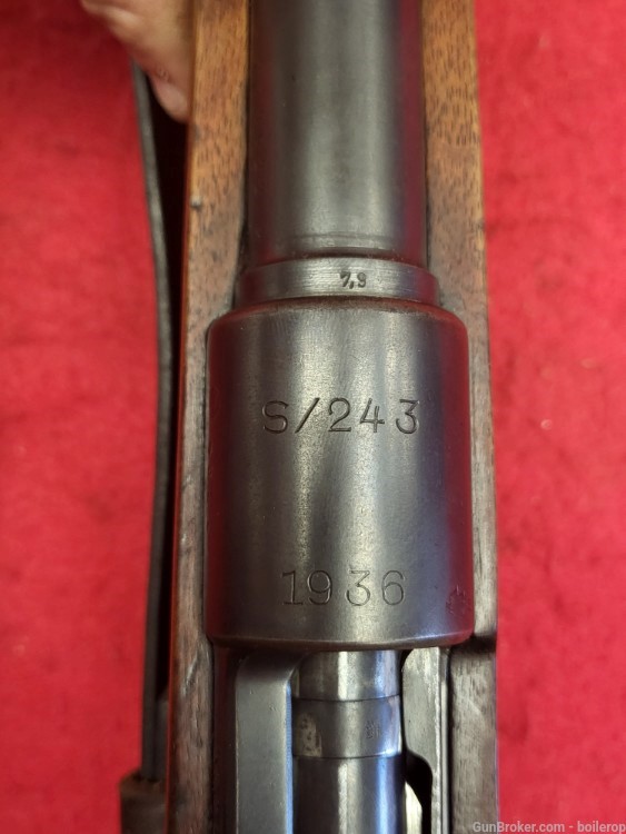 Very Rare German WW2 S/243 1936 Mauser Borsigwald K98 ALL MATCHING 98k 8mm-img-2