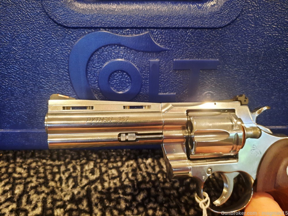 NEW 2020 COLT PYTHON 4 inch .357 MAG STAINLESS-img-2