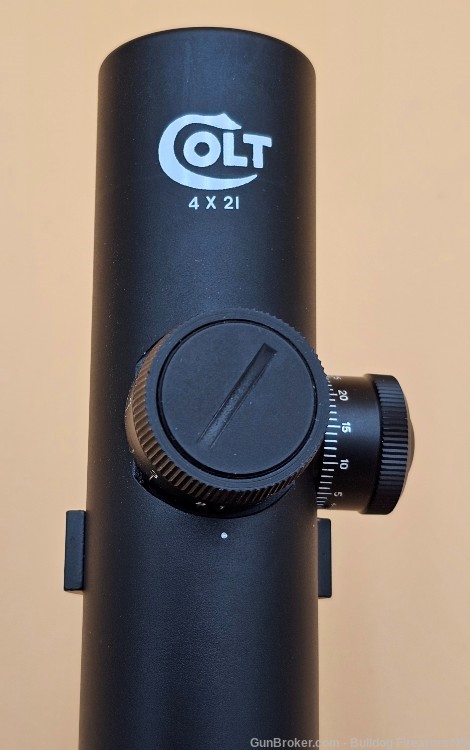 COLT/C-More 4x21 RF range finding reticle scope 5.56 AR-15 Carrying Handle-img-7
