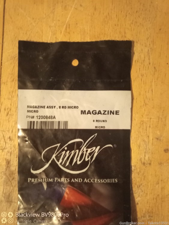 Factory Kimber Micro 8rd 9mm Stainless Magazine in Original Packaging -img-1