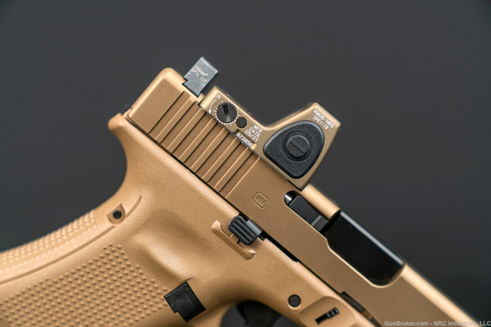 Glock 19X w/ Trijicon RMR & Tritium Suppressor Night Sights-img-1