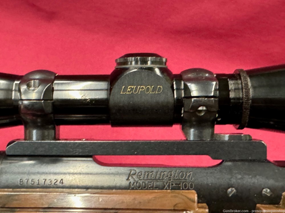 Remington - XP-100 - 7mm BR Rem - 15" Barrel - Single-Shot - Leupold Scope-img-13
