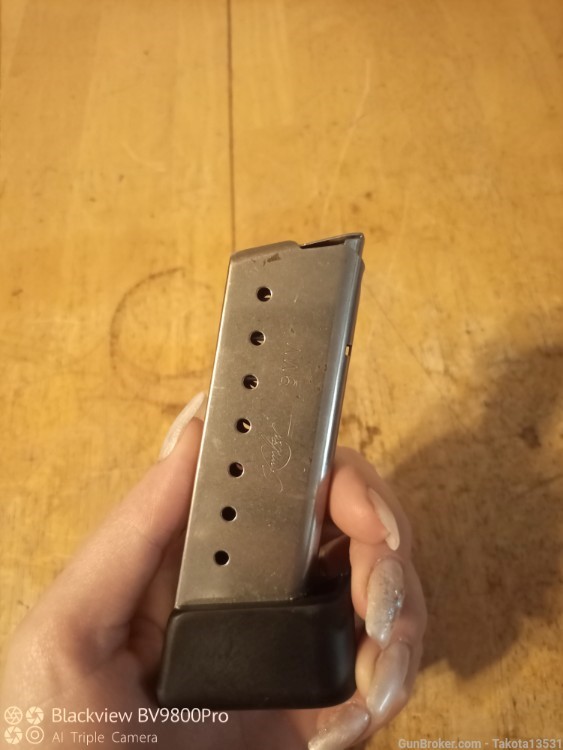Factory Kimber Solo 9mm 8rd Stainless Magazine w/Finger Extension-img-8