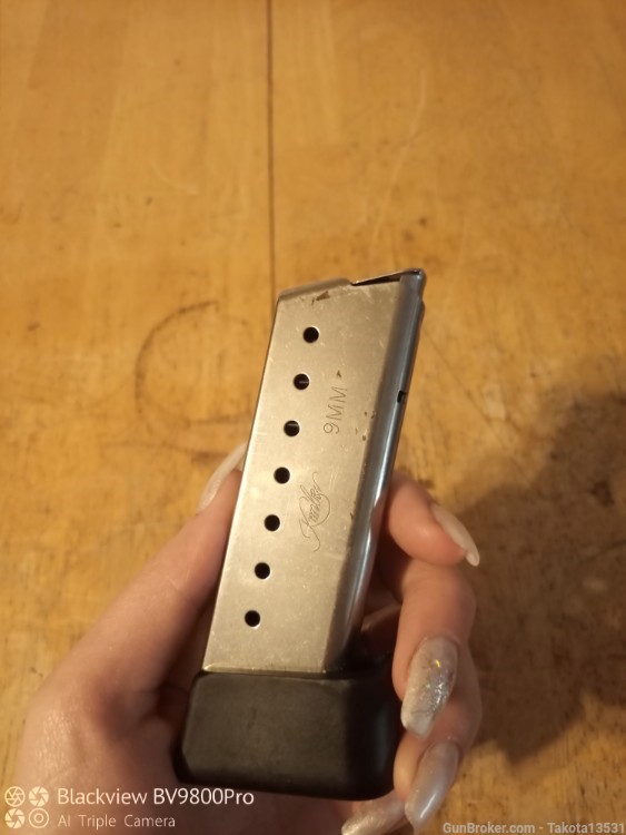 Factory Kimber Solo 9mm 8rd Stainless Magazine w/Finger Extension-img-6