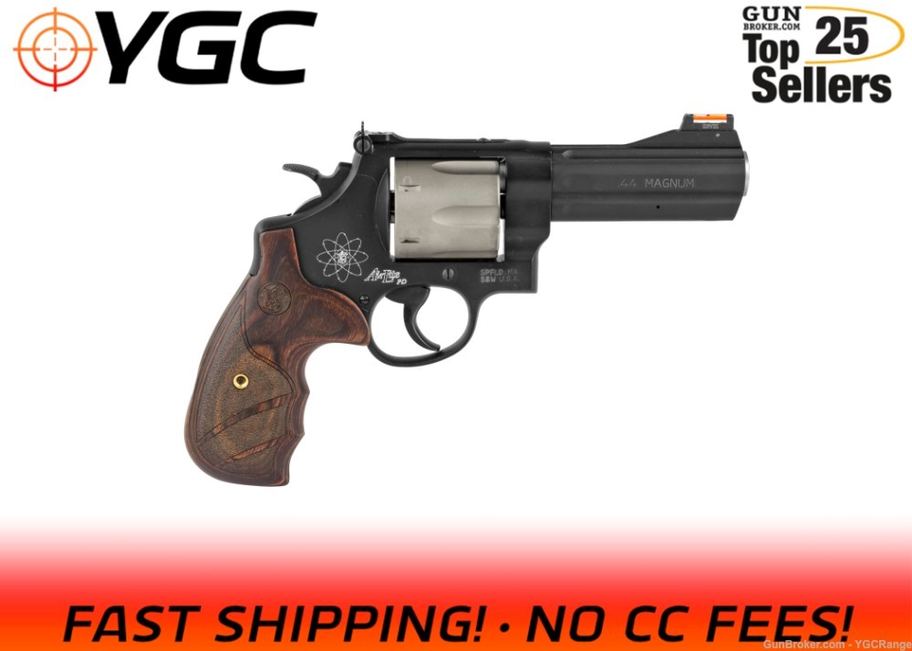 Smith and Wesson 329PD 4.13" 44Mag 163414 329 PD S&W-img-0