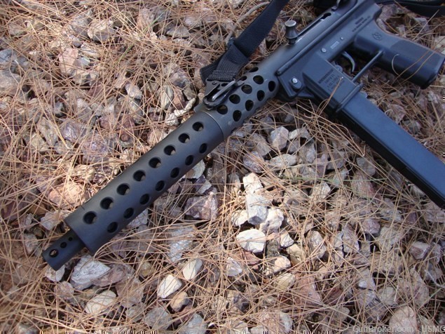  Tec 9/KG-99/AB10 Blackout Barrel Extension with 3/4x10 OS Threads-img-2