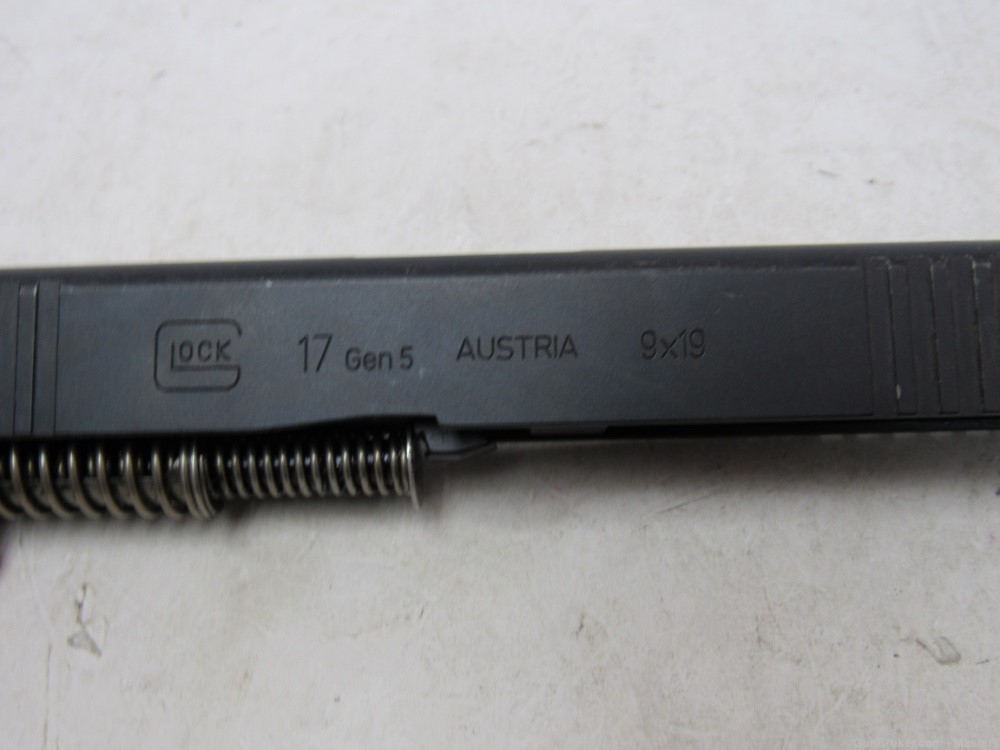  Glock 17 Gen 5 Complete Slide Barrel Assembly 9mm $.01 Start No Resv-img-2