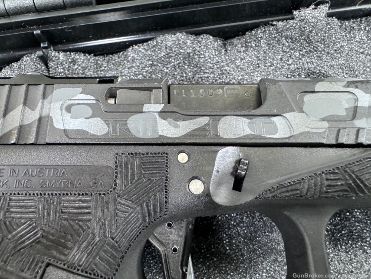 Fully custom built Glock 23c compensated cerakoted Optics ready-img-2