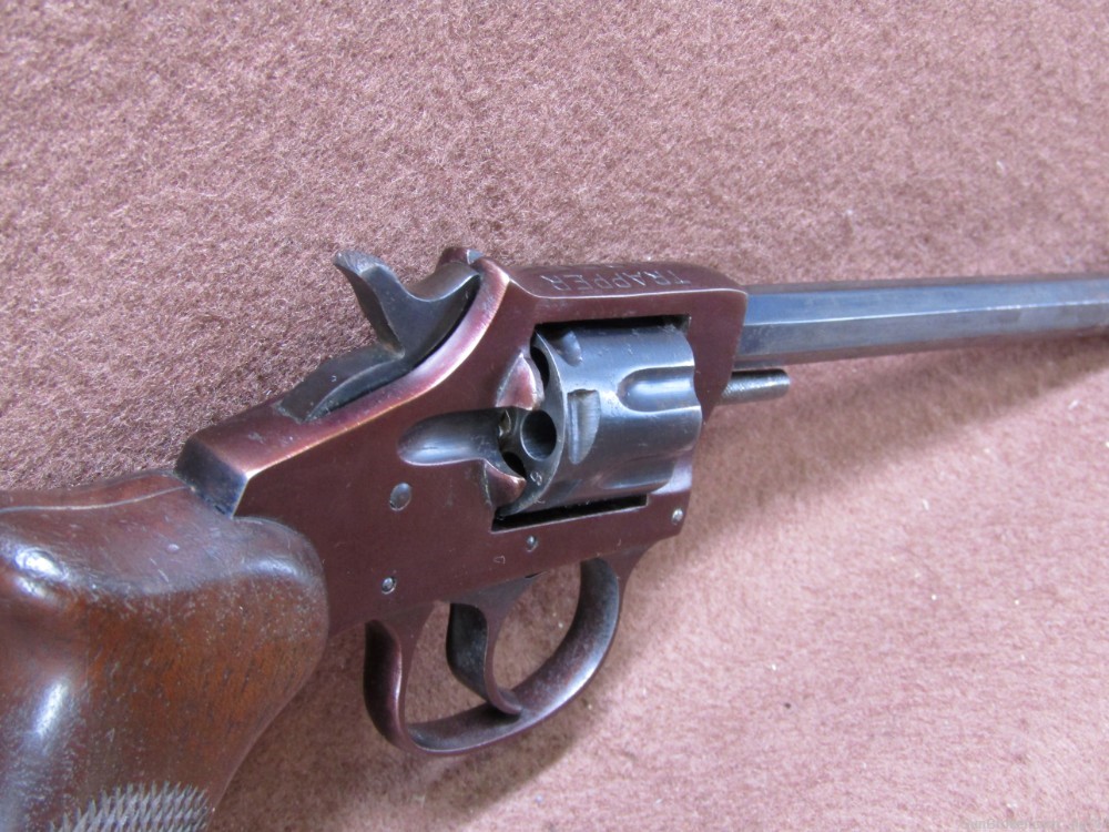 Harrington & Richardson H&R Trapper Model 22 RF 7 Shot SA/DA Revolver-img-4