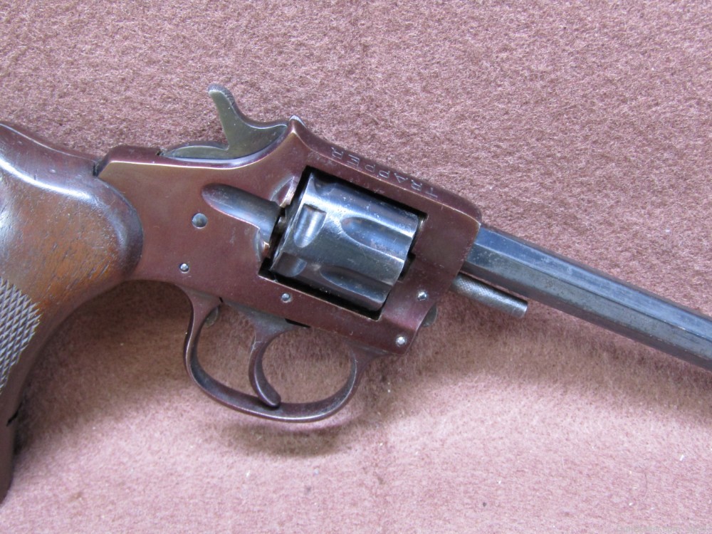 Harrington & Richardson H&R Trapper Model 22 RF 7 Shot SA/DA Revolver-img-2
