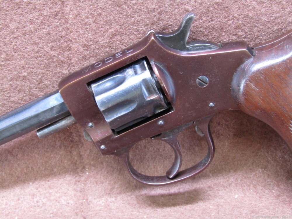 Harrington & Richardson H&R Trapper Model 22 RF 7 Shot SA/DA Revolver-img-7