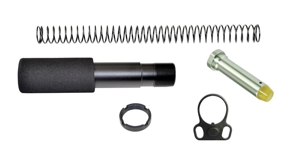 AR15 PISTOL BUFFER TUBE ASSEMBLY KIT with FOAM PAD-img-0