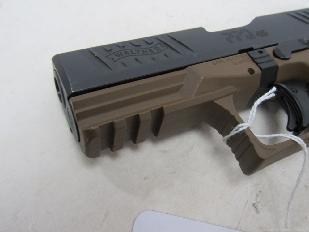 Walther PPQ FDE 45 acp w/4.25"Brl $.01 Start No Reserve-img-4