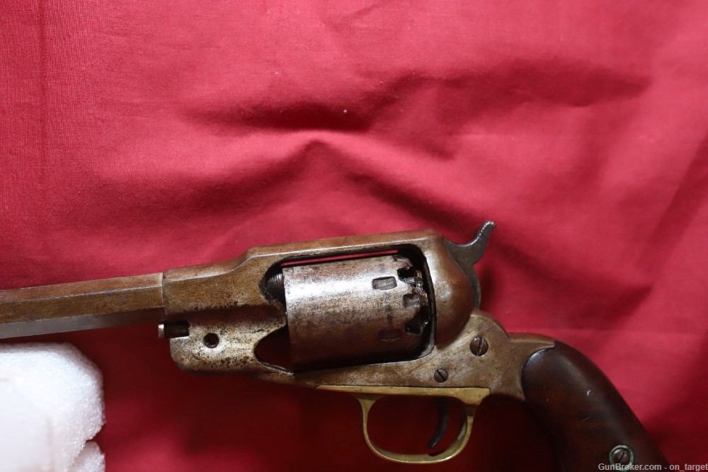 Remington 1858 Navy 7.5" Barrel 36 Cal. Antique Revolver -img-4