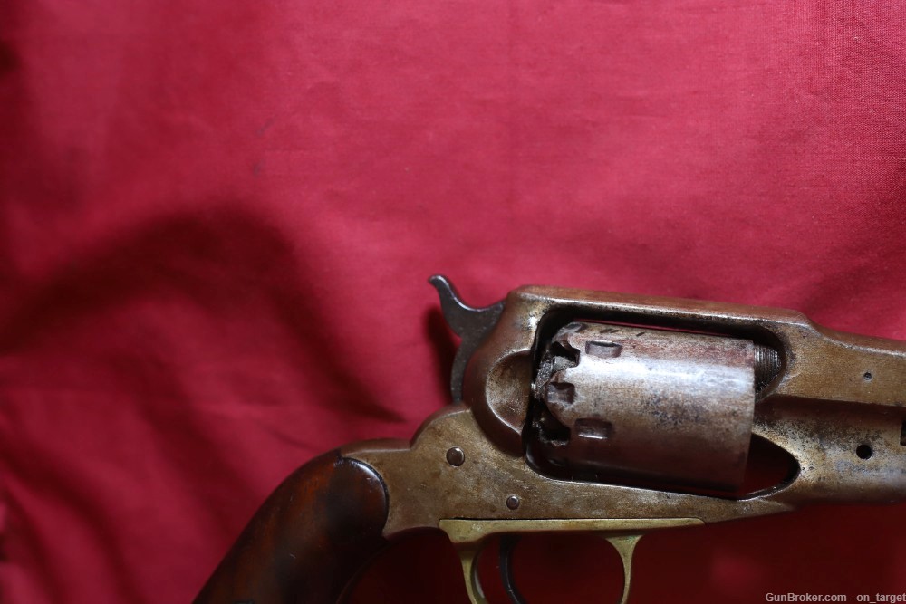 Remington 1858 Navy 7.5" Barrel 36 Cal. Antique Revolver -img-11