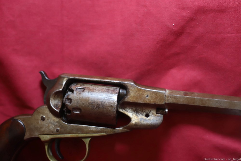 Remington 1858 Navy 7.5" Barrel 36 Cal. Antique Revolver -img-10