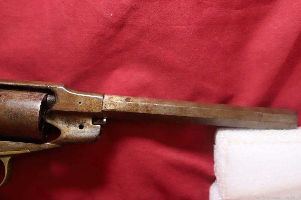 Remington 1858 Navy 7.5" Barrel 36 Cal. Antique Revolver -img-9