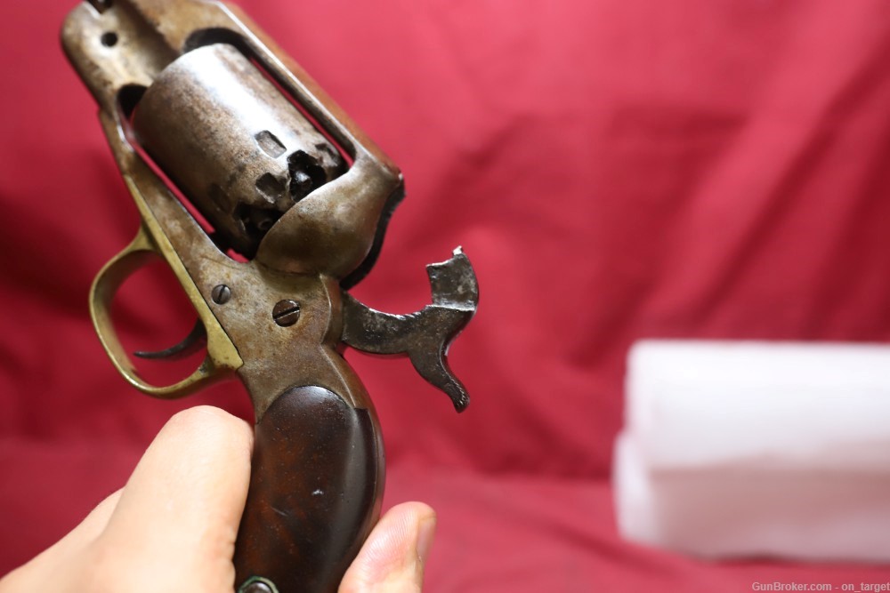 Remington 1858 Navy 7.5" Barrel 36 Cal. Antique Revolver -img-37