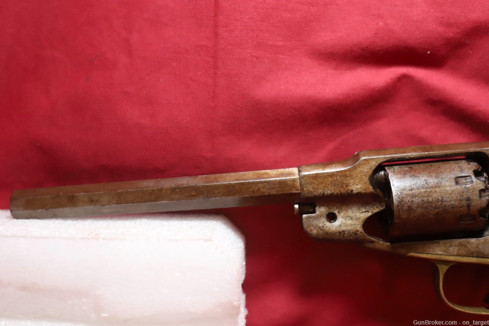 Remington 1858 Navy 7.5" Barrel 36 Cal. Antique Revolver -img-3