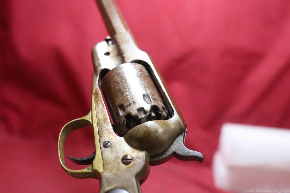 Remington 1858 Navy 7.5" Barrel 36 Cal. Antique Revolver -img-34