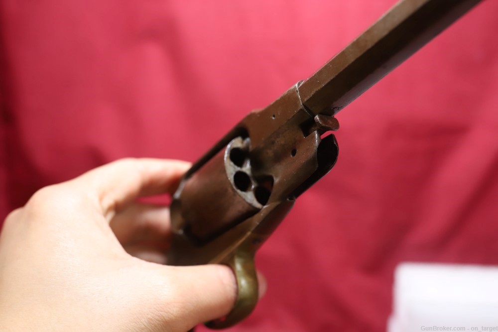 Remington 1858 Navy 7.5" Barrel 36 Cal. Antique Revolver -img-33