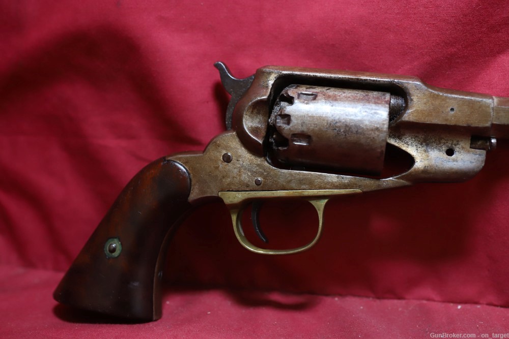 Remington 1858 Navy 7.5" Barrel 36 Cal. Antique Revolver -img-13