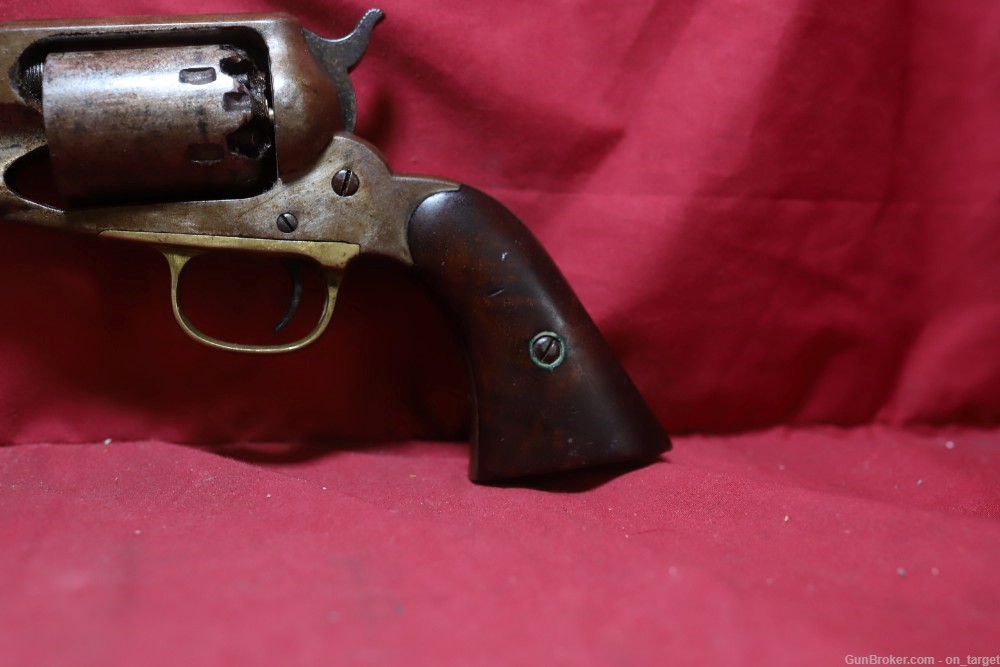 Remington 1858 Navy 7.5" Barrel 36 Cal. Antique Revolver -img-6