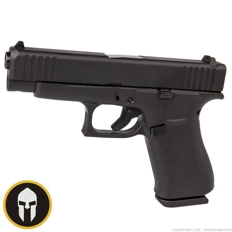 Glock 48 Black (9mm) 4.17" Barrel - Standard Sights-img-3