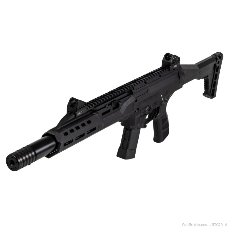 CZ Scorpion 3+ 9mm Carbine Folding Stock 2x20rd Mags NIB-img-11