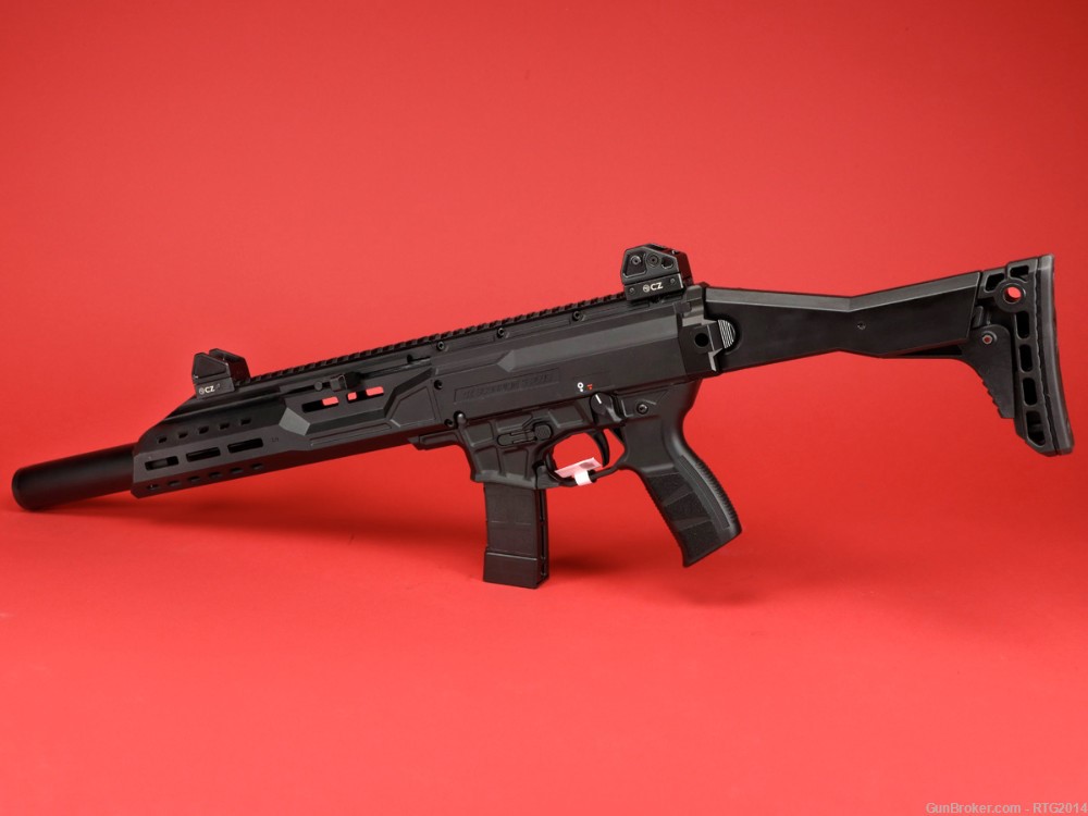 CZ Scorpion 3+ 9mm Carbine Folding Stock 2x20rd Mags NIB-img-3
