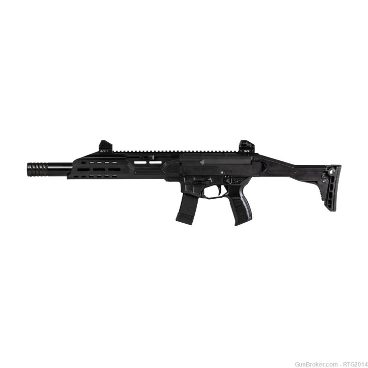 CZ Scorpion 3+ 9mm Carbine Folding Stock 2x20rd Mags NIB-img-9
