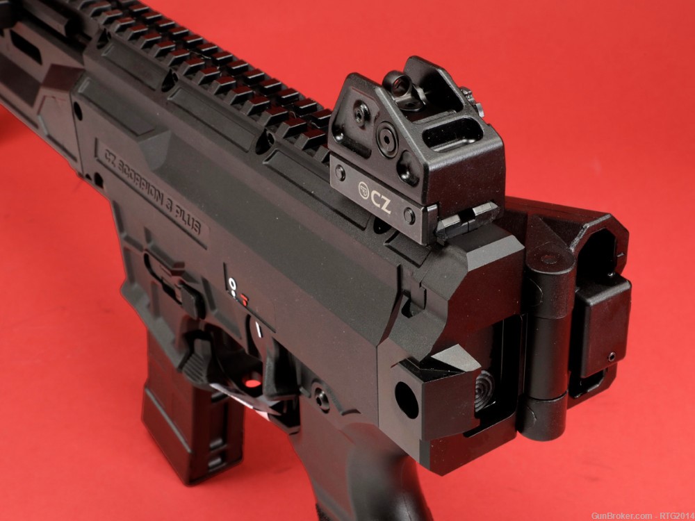 CZ Scorpion 3+ 9mm Carbine Folding Stock 2x20rd Mags NIB-img-5