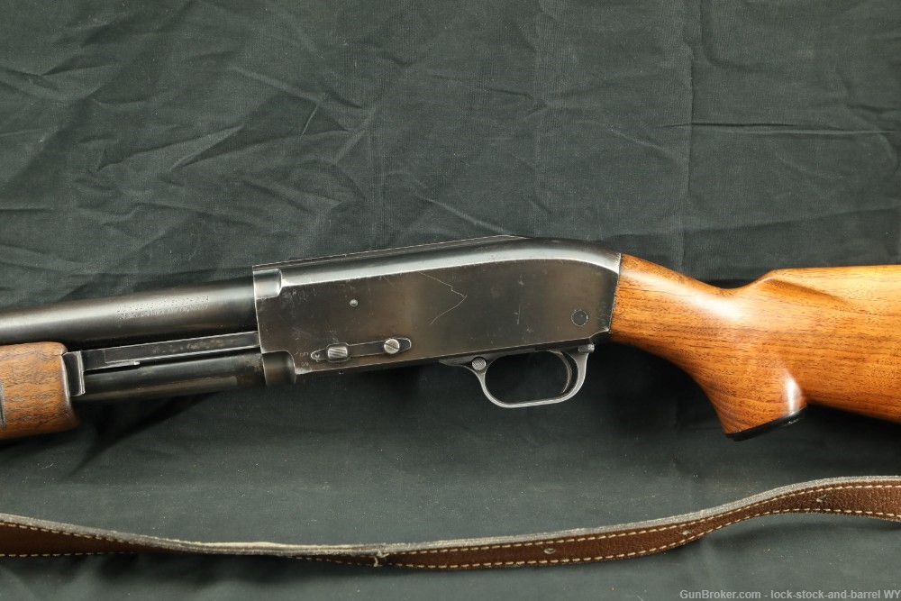 JC Higgins SEARS High Standard Model 20 12 GA Pump Action Shotgun C&R-img-10