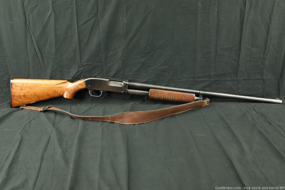 JC Higgins SEARS High Standard Model 20 12 GA Pump Action Shotgun C&R-img-2