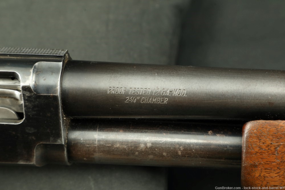 JC Higgins SEARS High Standard Model 20 12 GA Pump Action Shotgun C&R-img-24