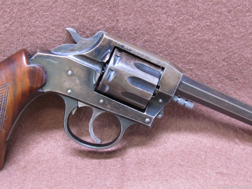 Iver Johnson 1900 Target 22 LR 9 Shot Single/Double Action Revolver-img-2