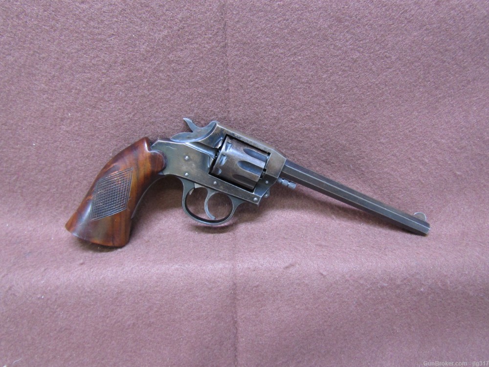 Iver Johnson 1900 Target 22 LR 9 Shot Single/Double Action Revolver-img-0