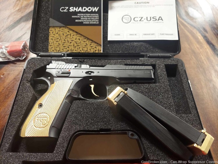 CZ Shadow 2 Gold Digger 9mm LNIB -img-0