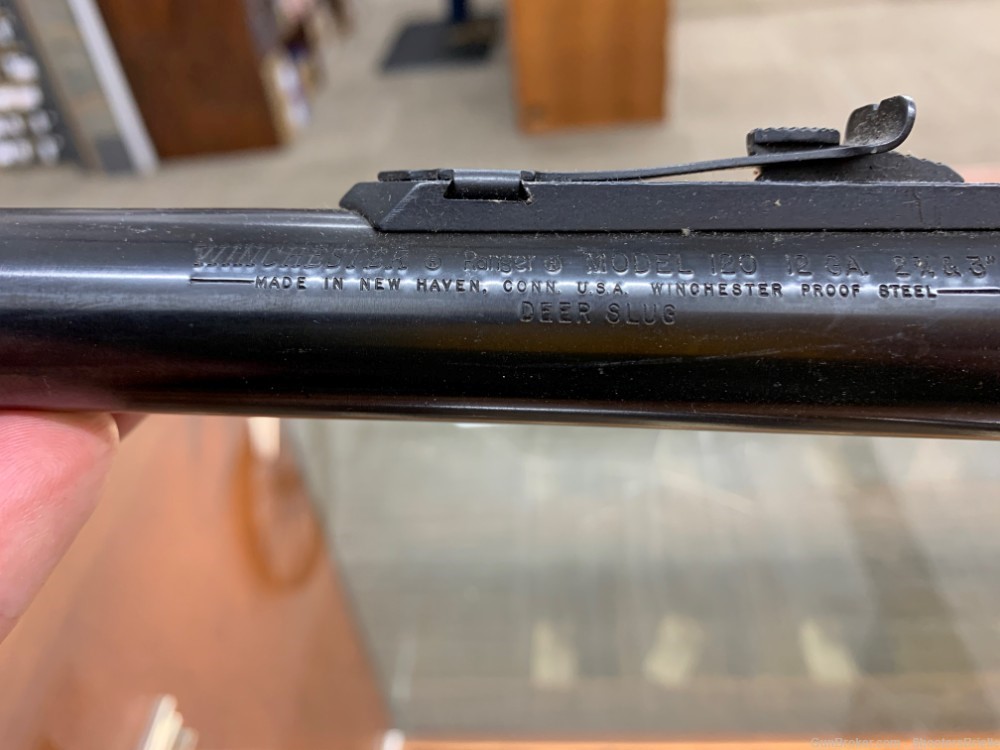 Winchester 120 Ranger 12ga 24" barrel - SMOOTHBORE - rifle sights - 3"-img-0