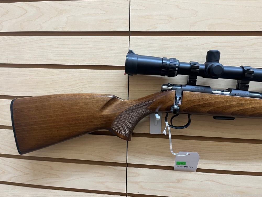 CZ Model 452-2E ZKM Rifle - .22 Cal - 24.8" Barrel - with Scope-img-6