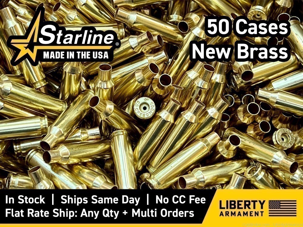 6.5 Creedmoor Brass, Starline 6.5 CM Brass-img-0