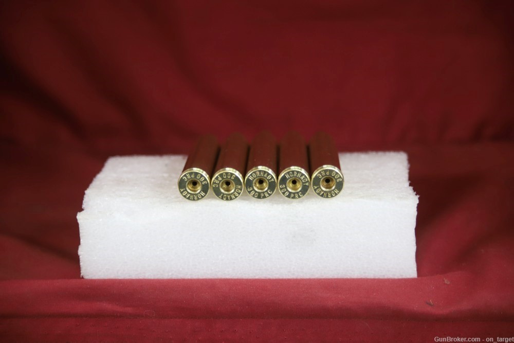 Hornady 300 PRC brass 73 pieces-img-1