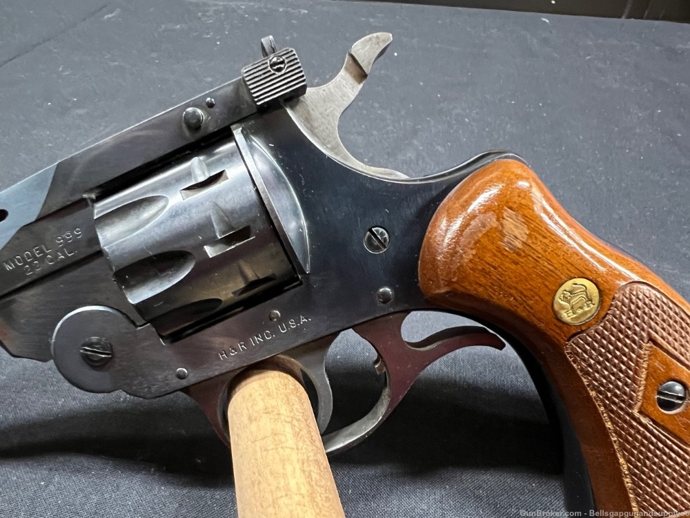 H&R 999 Sportsman 22 lr revolver Harrington Richardson 6” -img-4