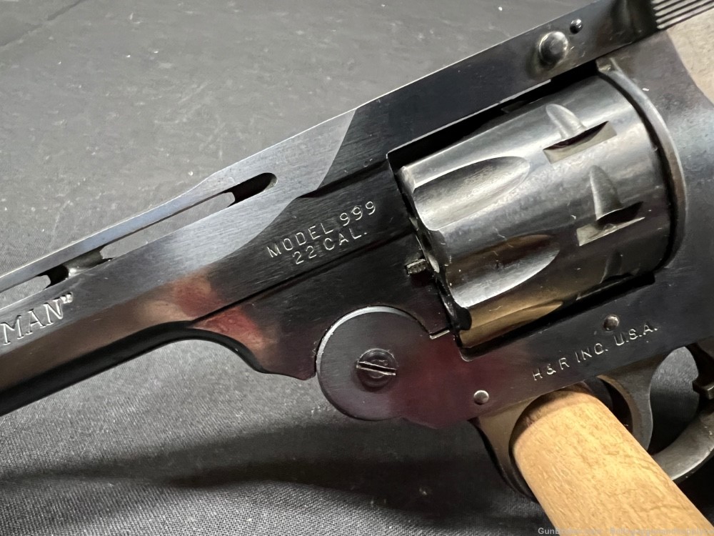 H&R 999 Sportsman 22 lr revolver Harrington Richardson 6” -img-3