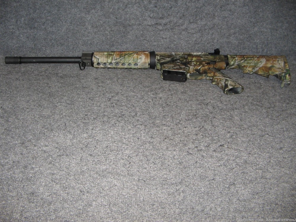 Smith & Wesson M&P15 rifle in .300AAC  / 300 WHISPER w/ Mossy Oak camo wrap-img-3