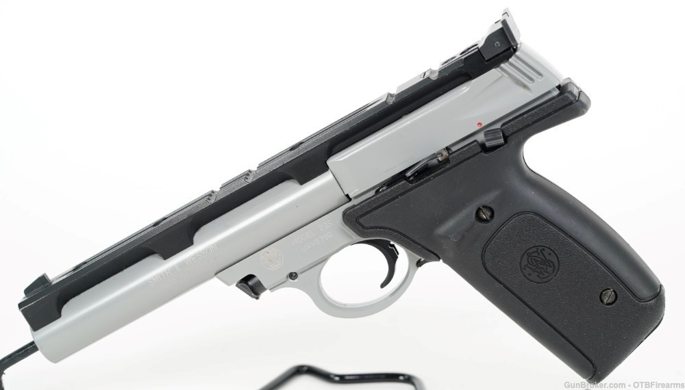 Smith and Wesson S&W 22S stainless steel 22lr 6 inch barrel-img-0