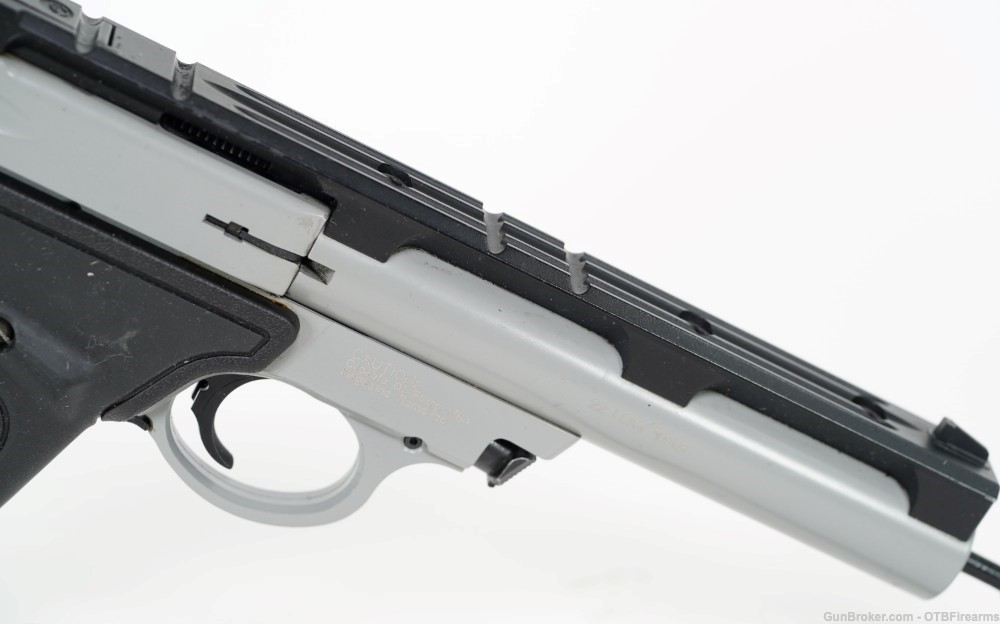 Smith and Wesson S&W 22S stainless steel 22lr 6 inch barrel-img-7