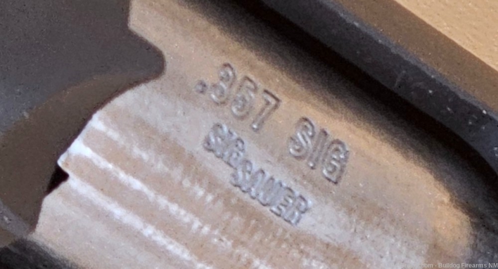 Sig Sauer 1911 TAC-OPS .357 SIG railed night sights 4 mags RARE!-img-17
